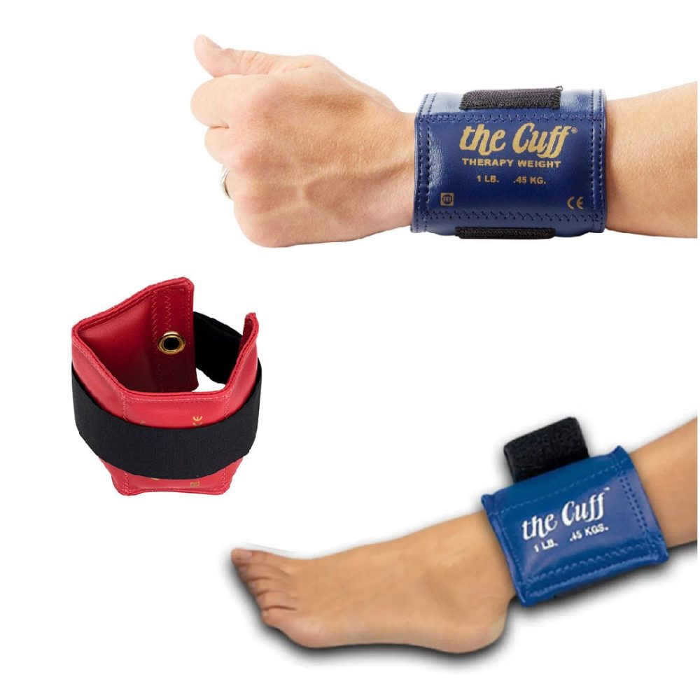 Pesas de tobillo y muñeca con velcro